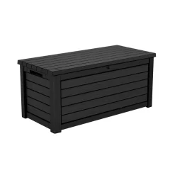 Keter Kussenbox Northwood - Houtlook - Antraciet - 630L - 155,4x73x69,3cm
