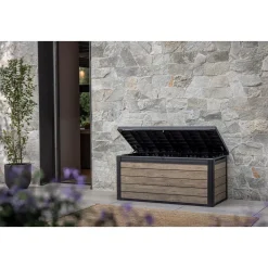 Keter Kussenbox Signature Ashwood - Houtlook - 570L - 151,7x72,5x70cm