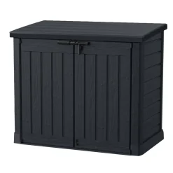 Keter Kussenbox Store-It-Out Max - Houtlook - Grijs - 1200L - 145,5x82x125cm