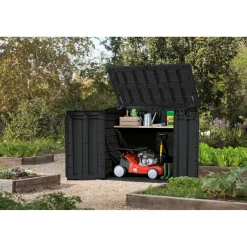 Keter Kussenbox Store-It-Out Max - Houtlook - Grijs - 1200L - 145,5x82x125cm