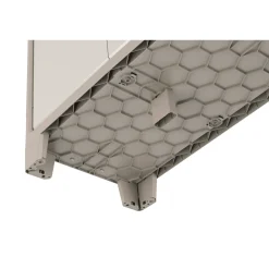 Keter lage kast Gulliver zand beige