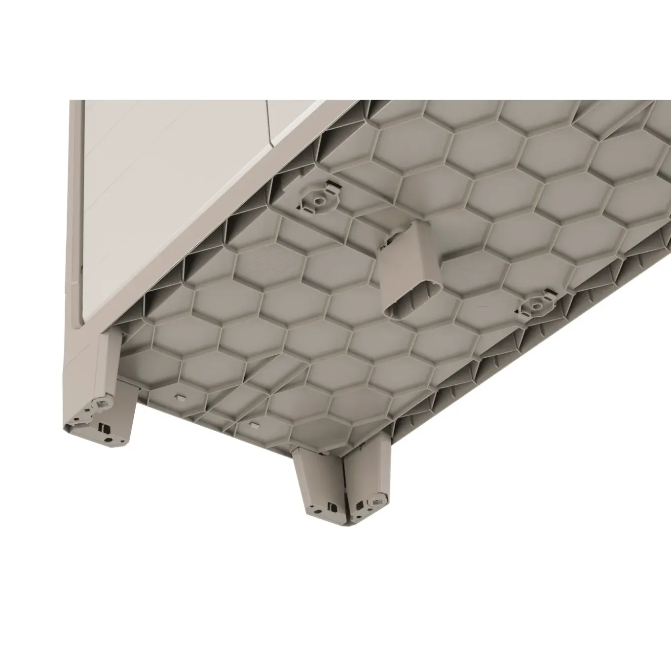Keter lage kast Gulliver zand beige