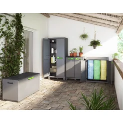 Keter lage kast Moby antraciet