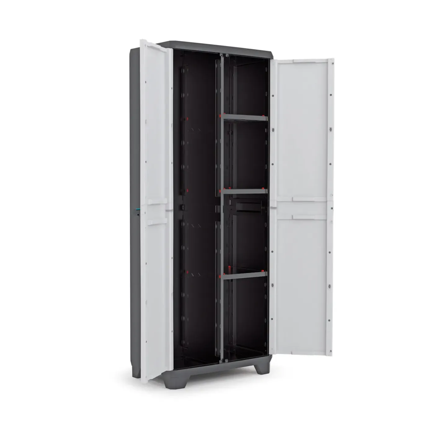 Keter Linear Opbergkast Utility - Bezemkast - 3 Planken