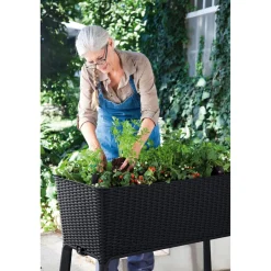 Keter moestuinbak Easy Growing zwart 114x49,3x75,7cm