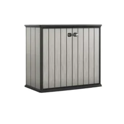 Keter opbergkast Patio Store - Kunststof - Grijs - 1000L