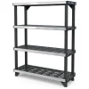 Curver Keter Stellingkast - Fused - 152,4x122,1x45,7cm - Draagkracht 180kg - Zwart