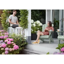 Keter Troy Adirondack Tuinstoel - 2 stuks - 81x93x96,5cm - Groen