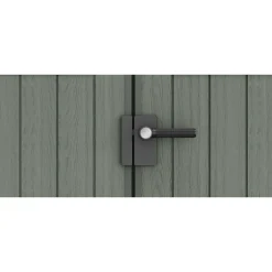 Keter Tuinhuis Darwin 46 - Kunststof - Groen - 125,8x184,5x205 cm - 2,32m²