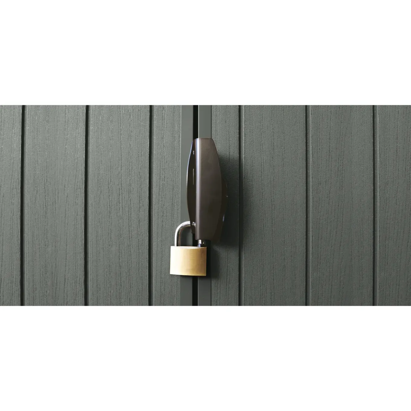 Keter - Tuinhuis Darwin 66 - Kunststof - Groen - 190x183x221cm - 3,48m²