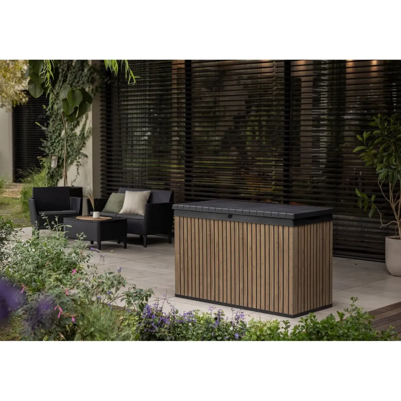 Keter Venetian Opbergbox - 670L - 142,5x65,3x89,5cm - Bruin