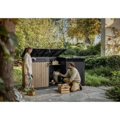 Keter Venetian Opbergkast 2020L - 190x109x132,5 cm - Bruin