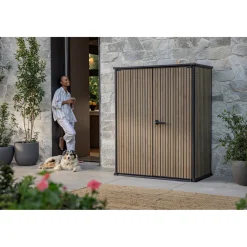 Keter Venetian Tuinkast - 140x73.6x170.4cm - Bruin