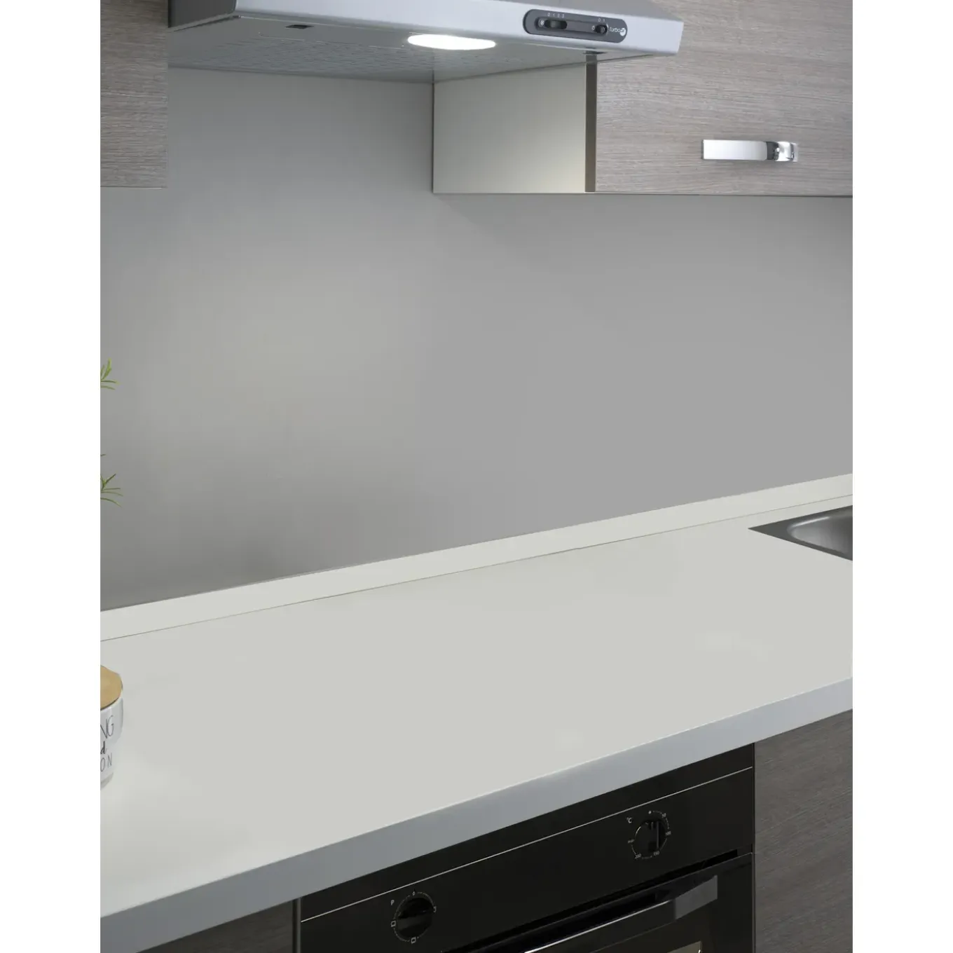 Keukenblok Guilia 250cm bruin | inclusief apparatuur