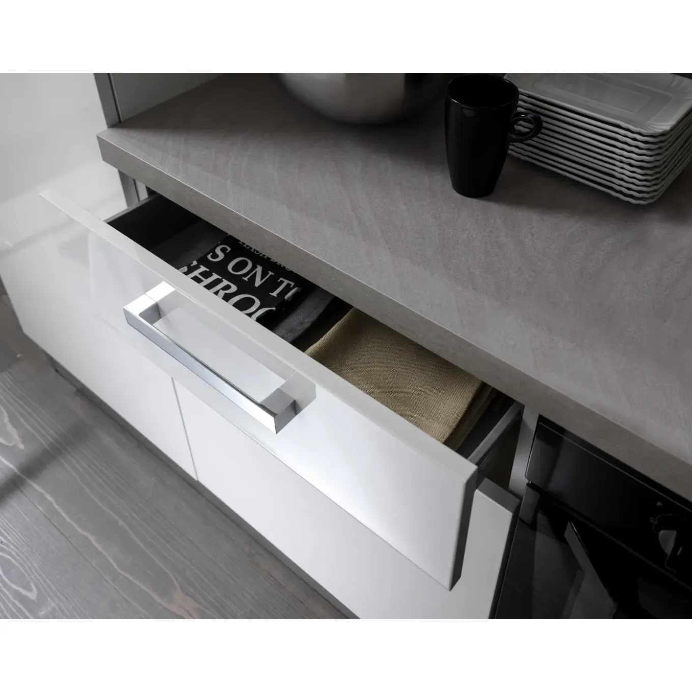 Keukenblok Maya 285cm Soft close | inclusief apparatuur