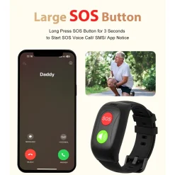 Kids Gps Smart Watch Voor Kinderen Met 4g En Live Gps Locatie Tracker