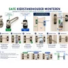 Kierr Safe RVS - Kierstandhouder voor Deurbeveiliging - Deurbegrenzer - Inbraakpreventie