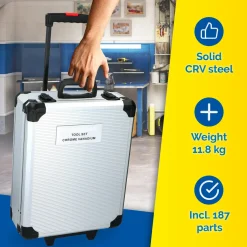 Kinzo Handgereedschapset 187-delig