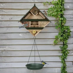 Kinzo Vogelvoederhuisje Met Waterbak - Vogelvoederstation
