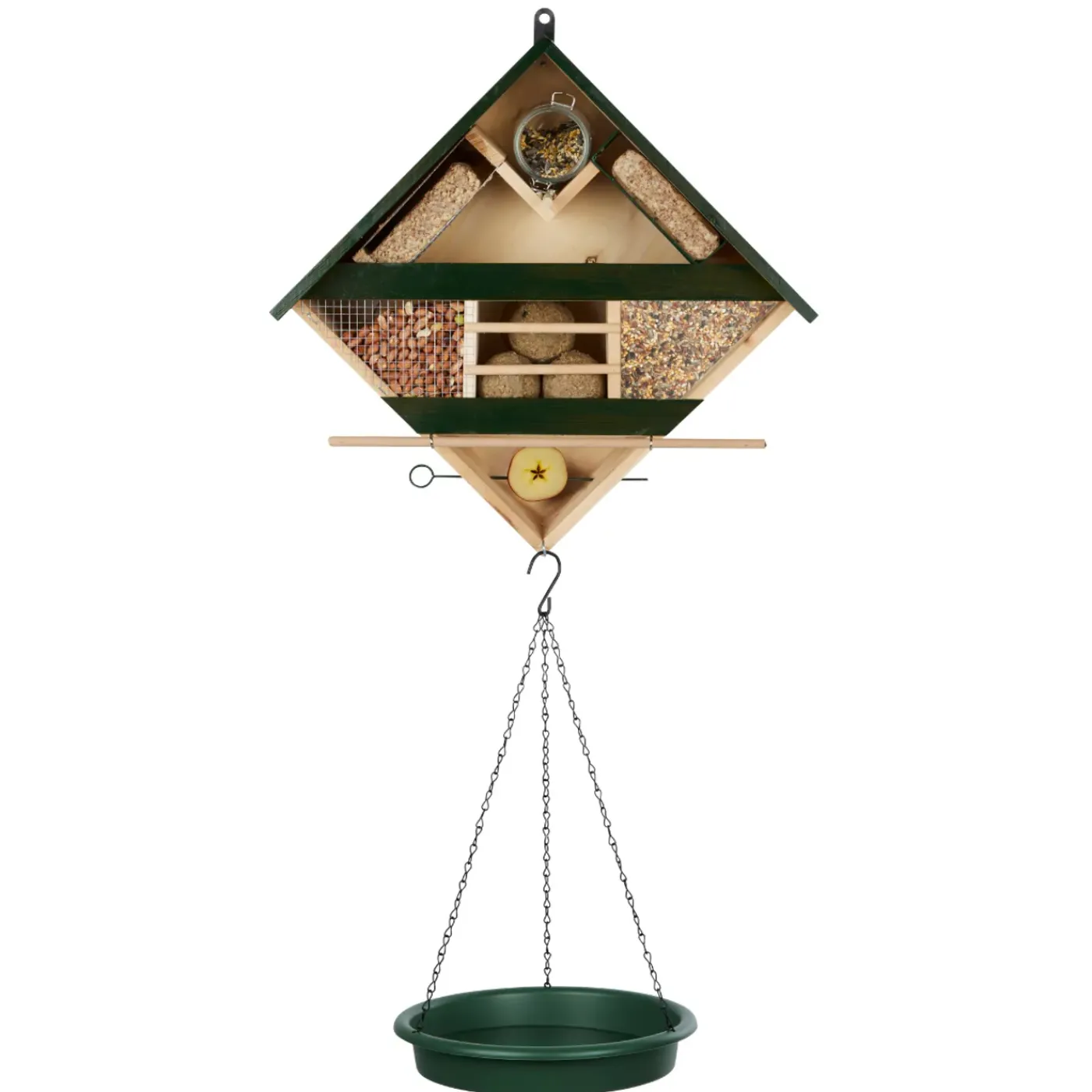 Kinzo Vogelvoederhuisje Met Waterbak - Vogelvoederstation