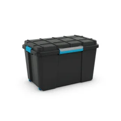 KIS Scuba opbergbox XL 110L zwart/blauwe