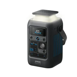 Anker Kit Batterij Solix C300x Dc Met Zonnepaneel 60 W