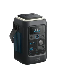 Anker Kit Batterij Solix C300x Dc Met Zonnepaneel 60 W