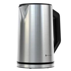 Kitchenbrothers Waterkoker - Elektrisch - 1,5l - Temp.regeling - Dubbelwandig - Rvs