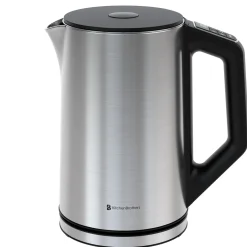 Kitchenbrothers Waterkoker - Elektrisch - 1,5l - Temp.regeling - Dubbelwandig - Rvs