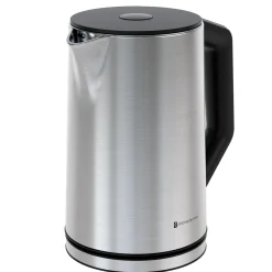 Kitchenbrothers Waterkoker - Elektrisch - 1,5l - Temp.regeling - Dubbelwandig - Rvs