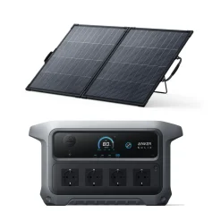ANKER Kit Powerstation C2000 Gen 2 Met Bifaciaal Zonnepaneel 200 W