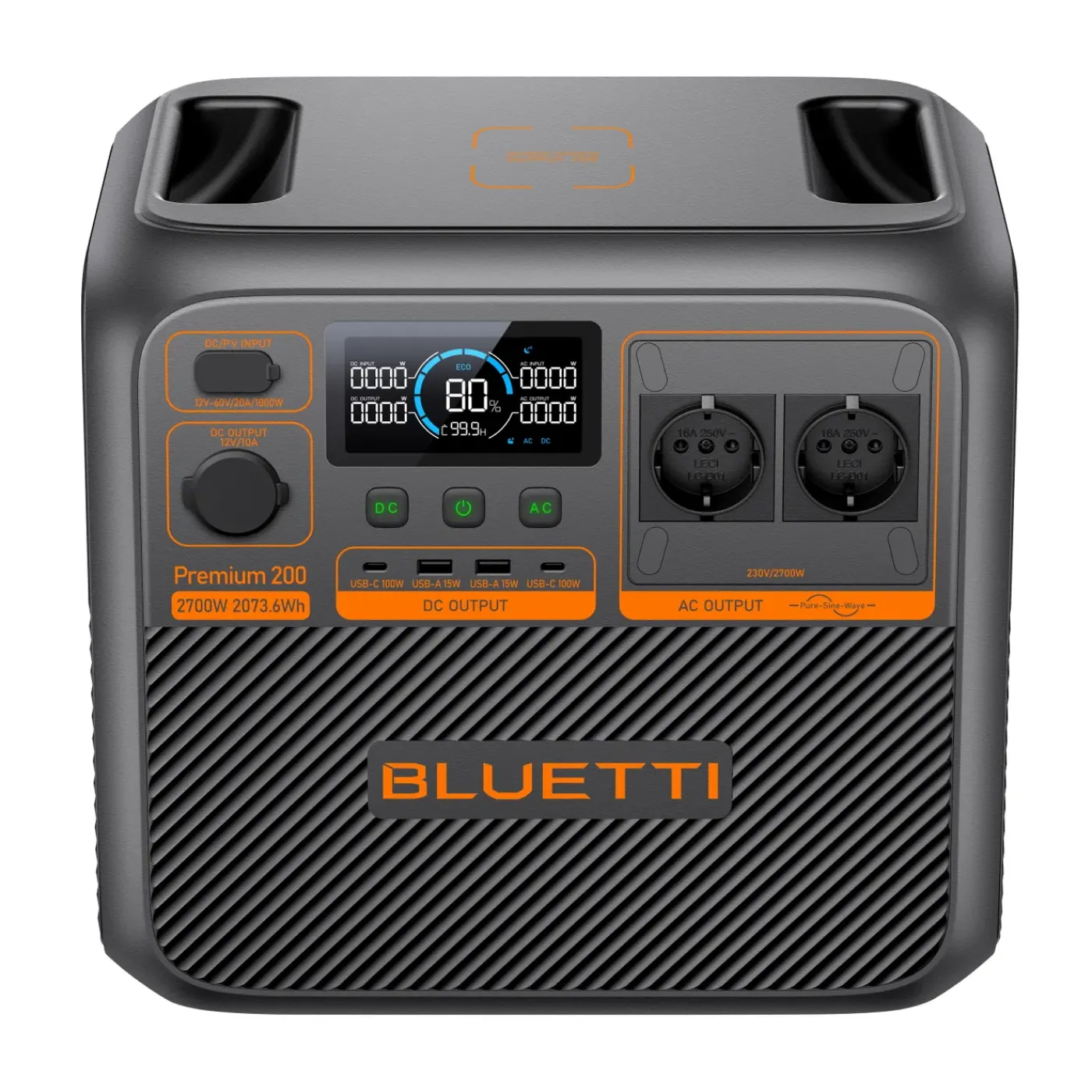 BLUETTI Kit Powerstation Ac270p Met Zonnepaneel 500 W