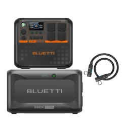 BLUETTI Kit Powerstation Ac200pl+b500k, Batterij 7424 Wh