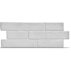 Klimex Steenstrip UltraStrong Klimexmilano - Natuursteenlook - Wit - 0,96m²