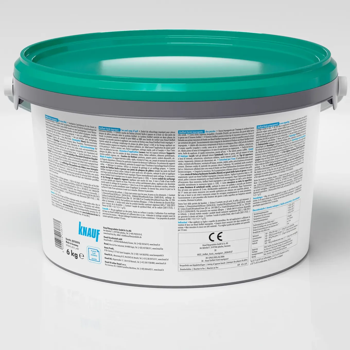 Knauf Uniflott Finish - voegenvuller voor gipsplaten - geïmpregneerd - 6 kg