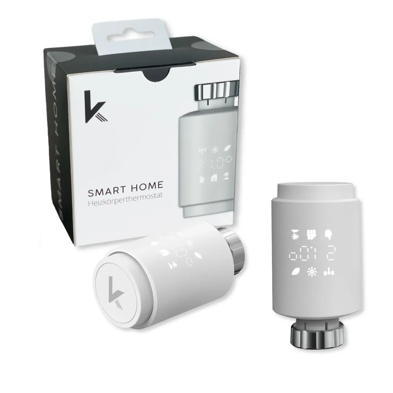 Könighaus Smart Wifi-radiatorthermostaat Single