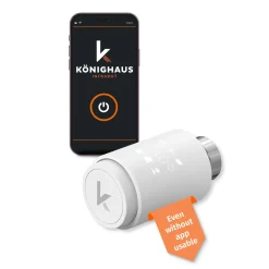 Könighaus Infrarot Könighaus Smart Wifi-radiatorthermostaat 3-delige Set