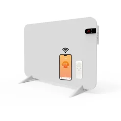 Könighaus Infrarot Könighaus 450w Smart Dual-infraroodverwarming Wit Met Dispaly - Vrijstaand/wandmontage