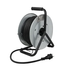 Könner & Söhnen Kabelhaspel Ks Crm-30m, 30 M 3x2,5mm², 3g2,5, 4 Stopcontacten, Ip44, H07rn-f, 3600 W