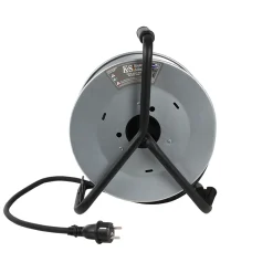 Könner & Söhnen Kabelhaspel Ks Crm-30m, 30 M 3x2,5mm², 3g2,5, 4 Stopcontacten, Ip44, H07rn-f, 3600 W