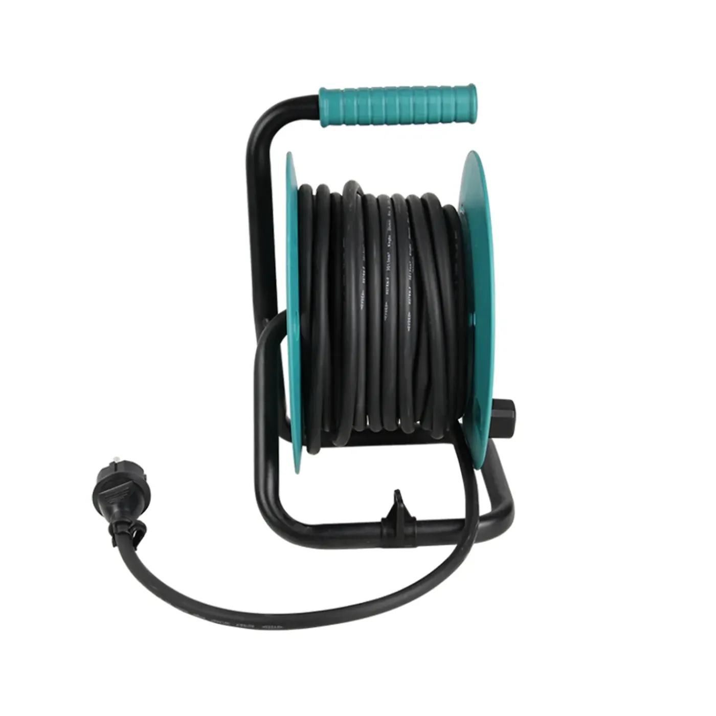Könner & Söhnen Kabelhaspel Ks Cr-15m, 15 M 3x1,5mm², 3g1,5, 4 Stopcontacten, Ip44, H07rn-f, 3000 W