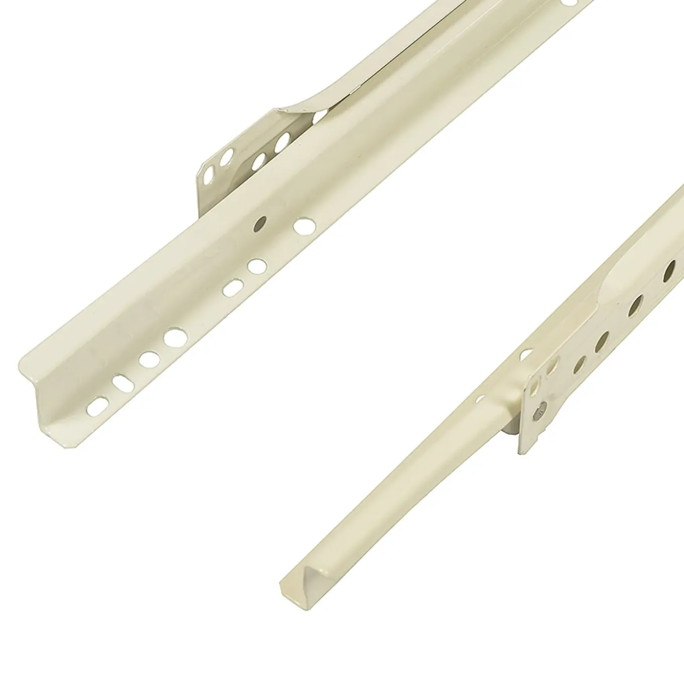 Kogelgeleider Enkel Model - Metaal - Wit - 30 cm - 20 kg