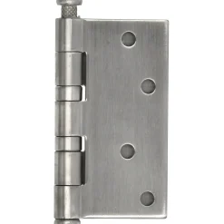 Kogellagerscharnier - rvs - 89x89 mm - met rechte hoeken