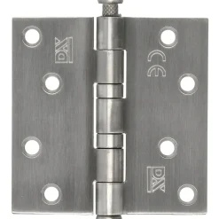 Kogellagerscharnier - rvs - 89x89 mm - met rechte hoeken