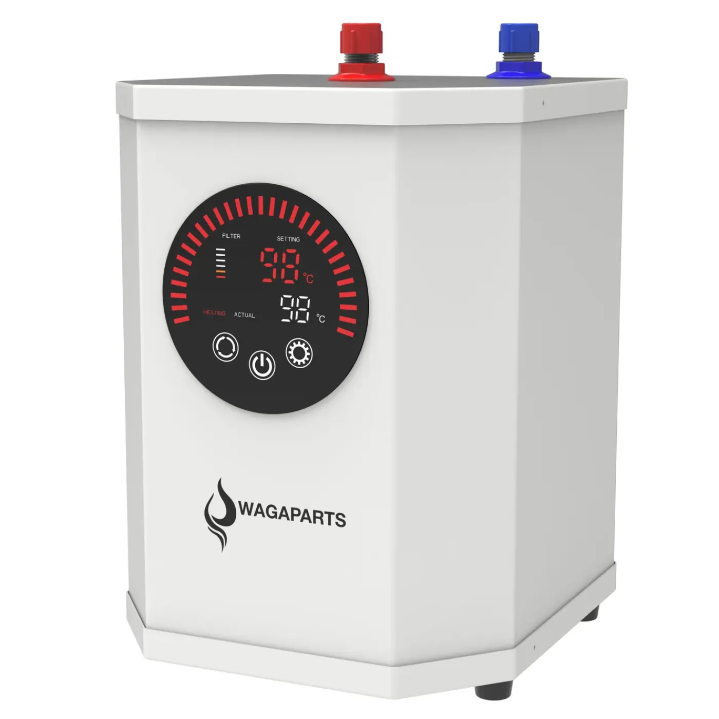 Wagaparts Kokend Heet Waterkraan -chroom (d7a902c) Incl. Boiler En Gratis Filter, Gratis Verzending