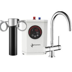 Wagaparts Kokend Heet Waterkraan -chroom (d7a902c) Incl. Boiler En Gratis Filter, Gratis Verzending