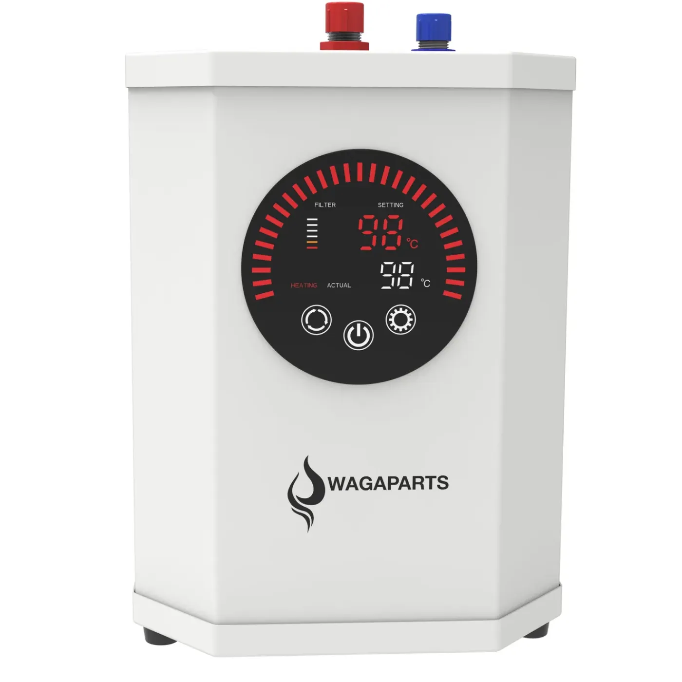Wagaparts Kokend Heet Waterkraan -chroom (d7a902c) Incl. Boiler En Gratis Filter, Gratis Verzending