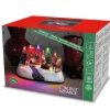 Konstsmide Kerstdorp Tafereel - Kerstman -caravan - 18,5 Cm - Led