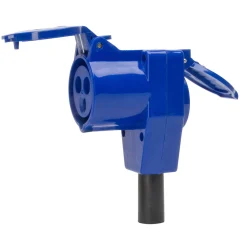 Kopp CEE duo stekker 3-polig 16A blauw