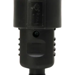 Kopp Contrastekker RA - Kunststof - Zwart - 3680W